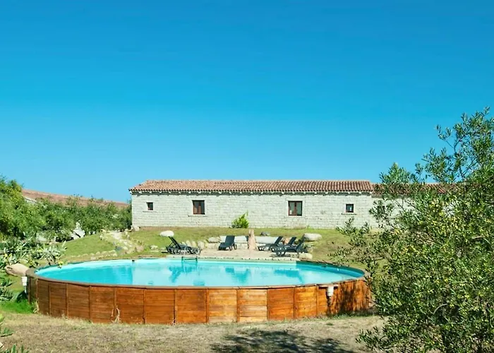 Aparthotel With Swimming-pool In Badesi, With Private Outdoor Area Badesi